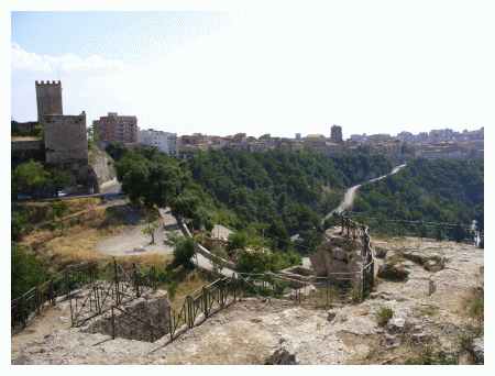 Altra vista dal tempio di Cerere, l nei pressi.